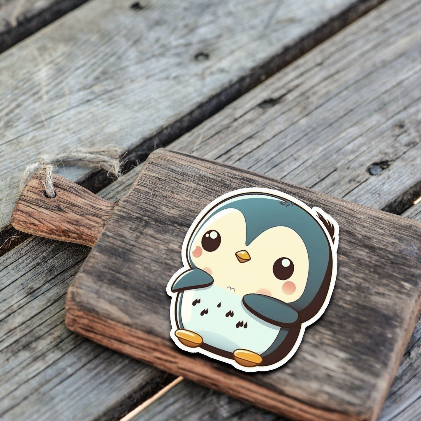 Niedliche Pinguin Freunde Sticker | Pingu-Kollektion | StickerHelden| Vinyl | Holo Sticker| Wasserdicht