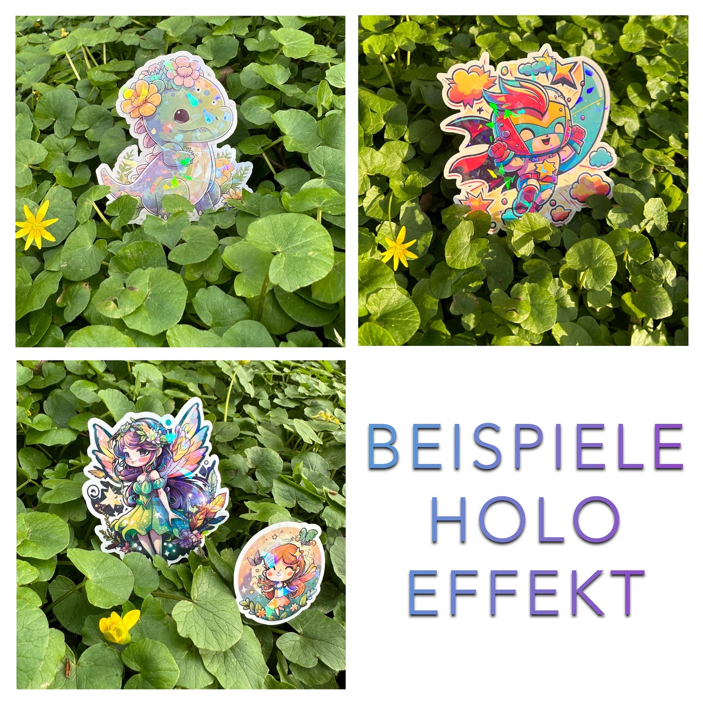 Niedliche Elch Sticker | Elch-Kollektion | StickerHelden | Vinyl | Holo Sticker | Wasserdicht | Moose Sticker