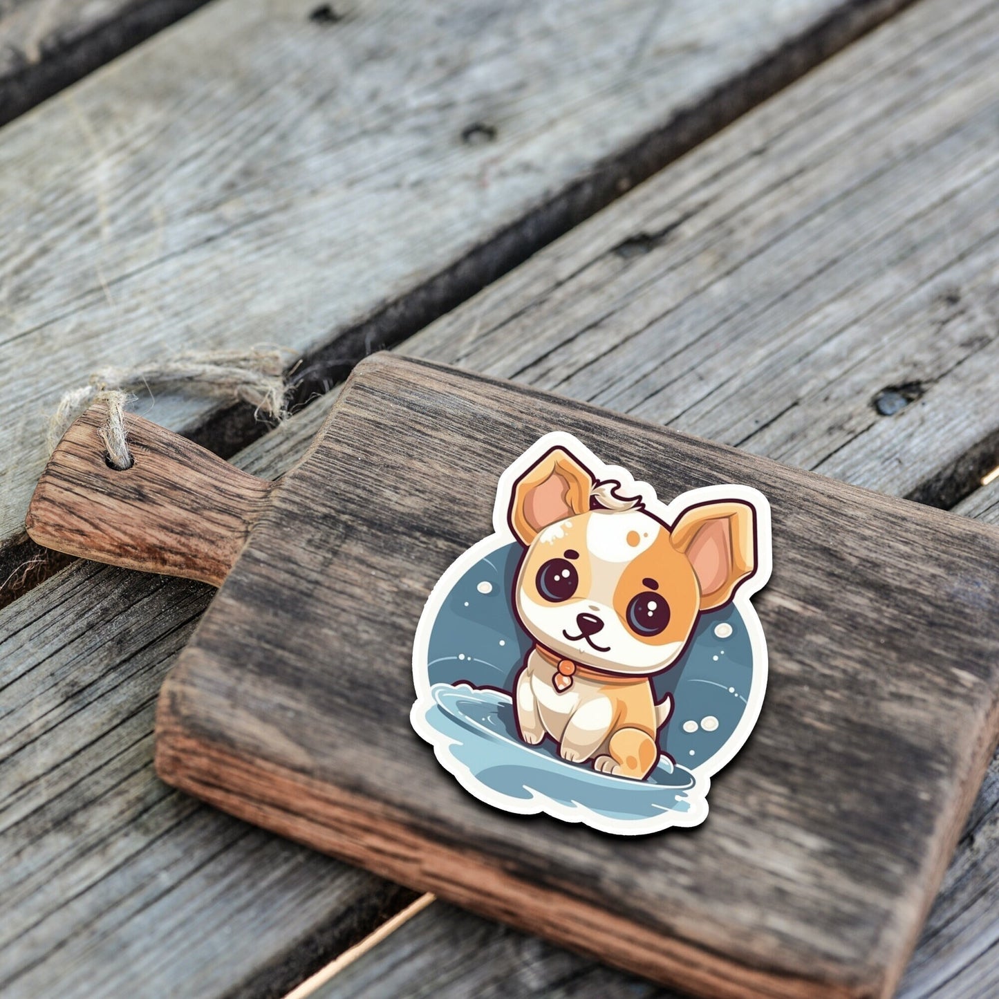 Niedliche Hunde Sticker | Hunde-Kollektion | StickerHelden | Vinyl | Holo Sticker| Wasserdicht | Haustier Sticker