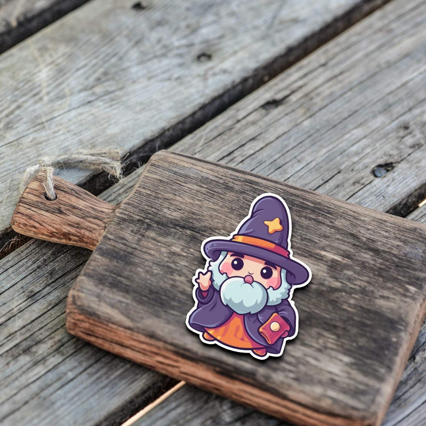 Niedliche Zauberer Sticker | Zauberer-Kollektion | StickerHelden | Vinyl | Holo Sticker| Wasserdicht | Wizard
