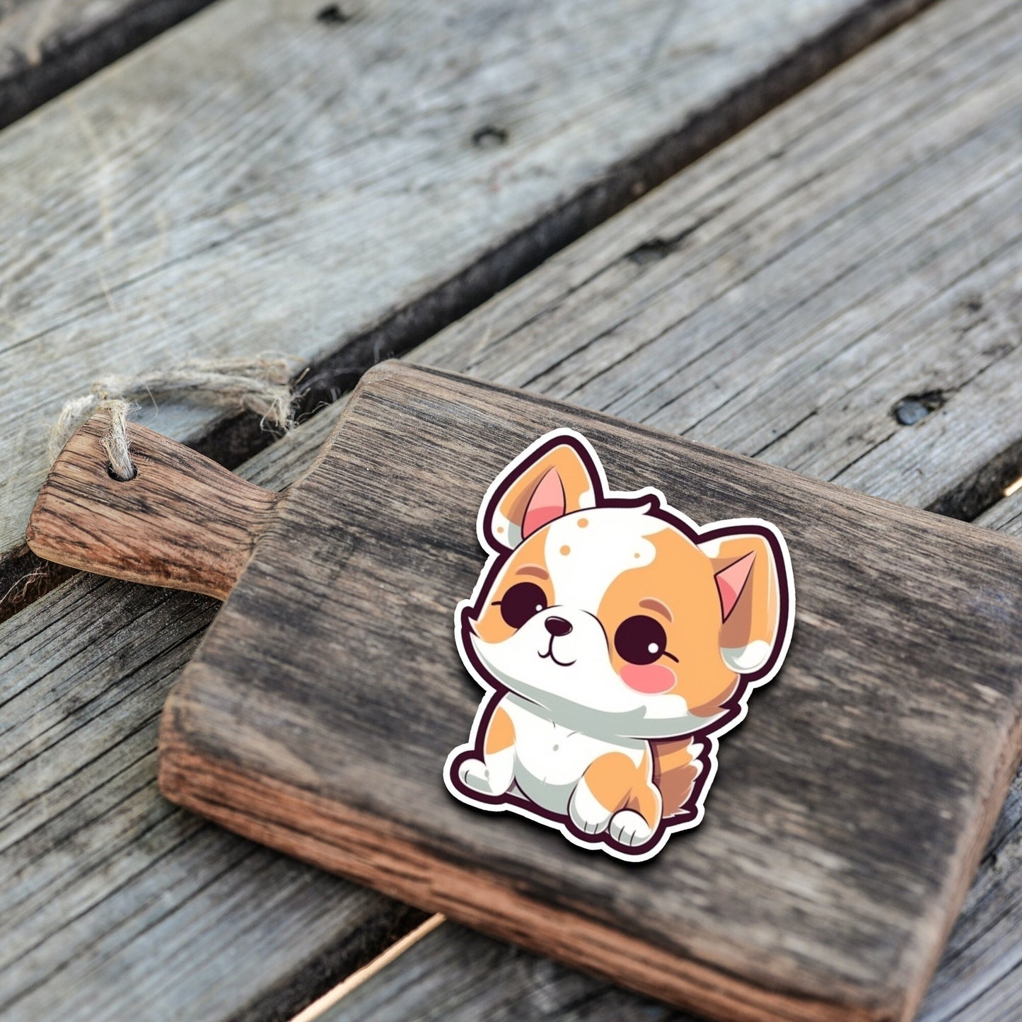 Niedliche Hunde Sticker | Hunde-Kollektion | StickerHelden | Vinyl | Holo Sticker| Wasserdicht | Haustier Sticker