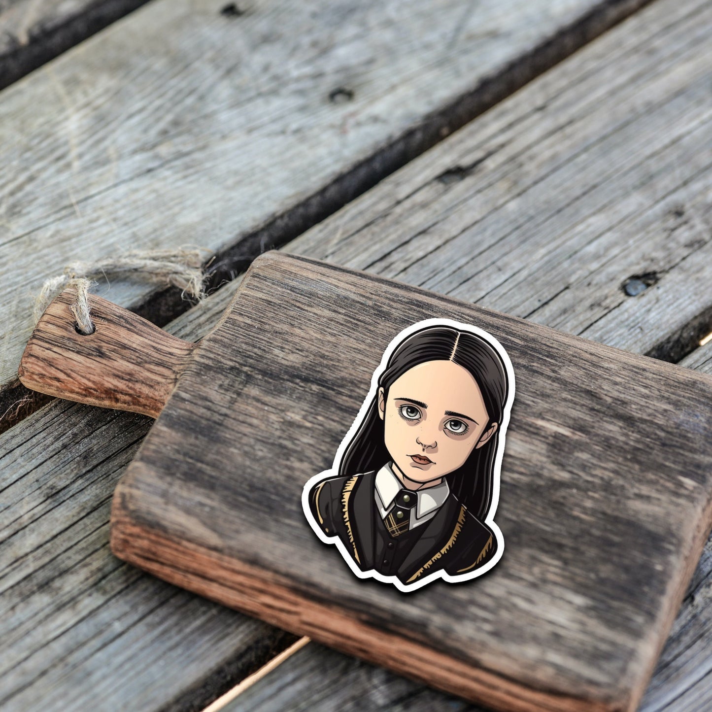 Wednesday Addams Sticker | Addams Family | StickerHelden | Vinyl | Holo Sticker | Wasserdicht