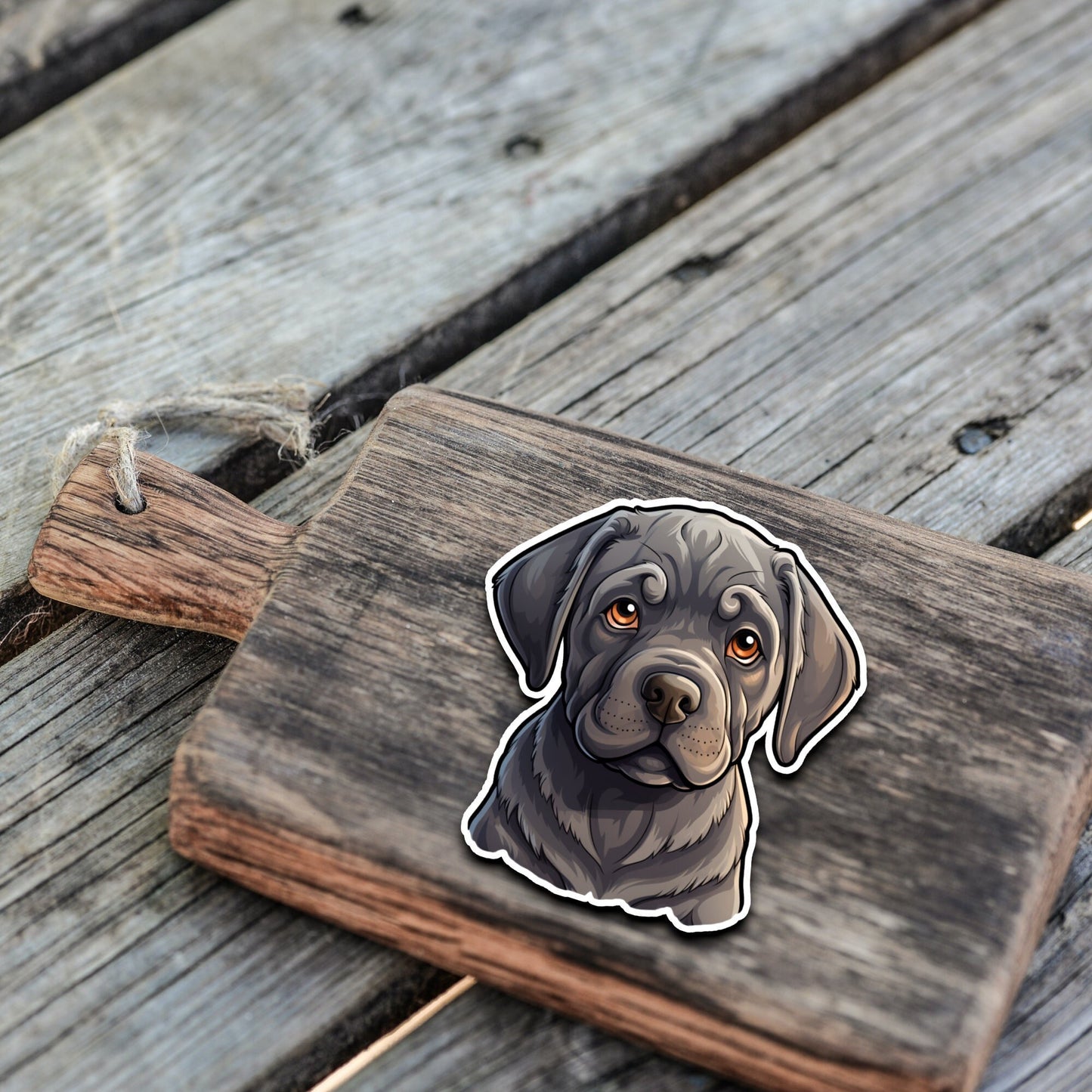 Niedliche Hunde Sticker | Hunde-Kollektion | StickerHelden | Vinyl | Holo Sticker| Wasserdicht | Haustier Sticker
