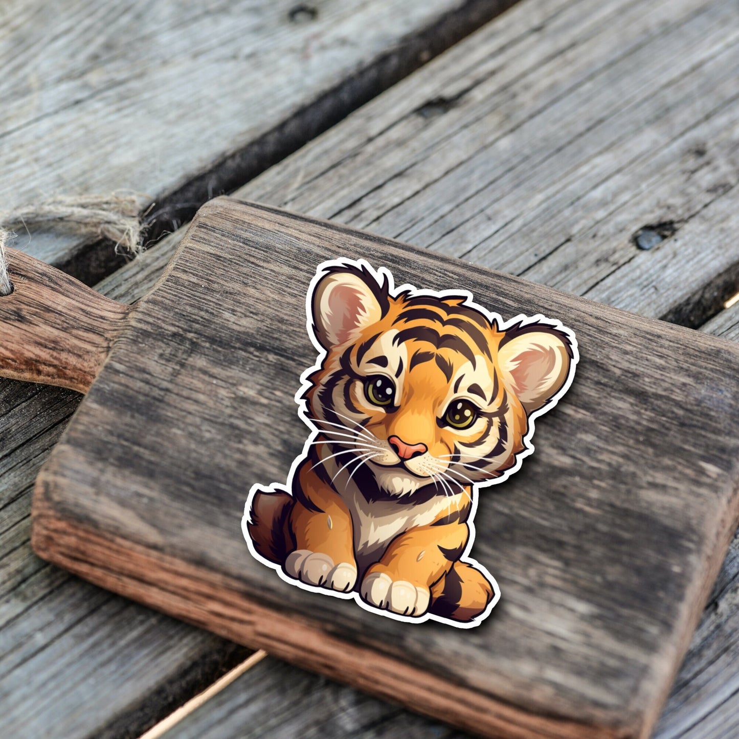 Niedlicher Löwen Sticker | Dschungel-Kollektion | StickerHelden | Vinyl | Holo Sticker| Wasserdicht