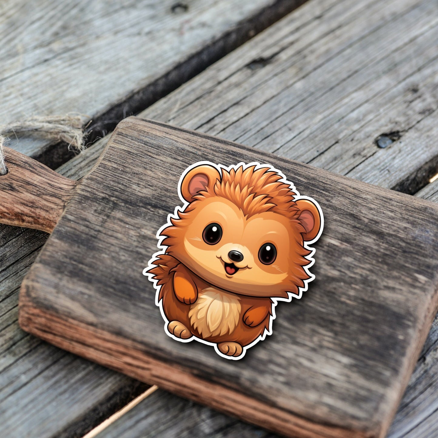 Niedliche Igel Sticker 2.0 | Igel-Kollektion | StickerHelden | Vinyl | Holo Sticker | Wasserdicht