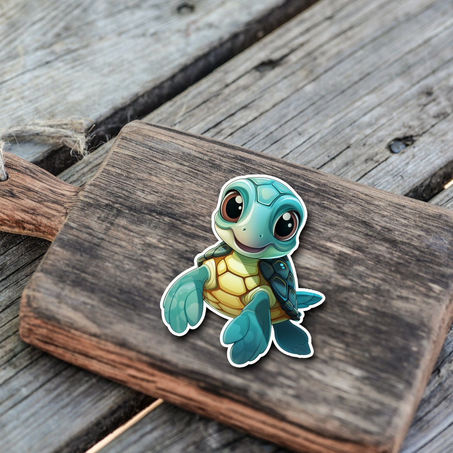 Niedliche Schildkröten Sticker 2.0 | Schildkröten-Kollektion | StickerHelden | Vinyl | Holo Sticker | Wasserdicht