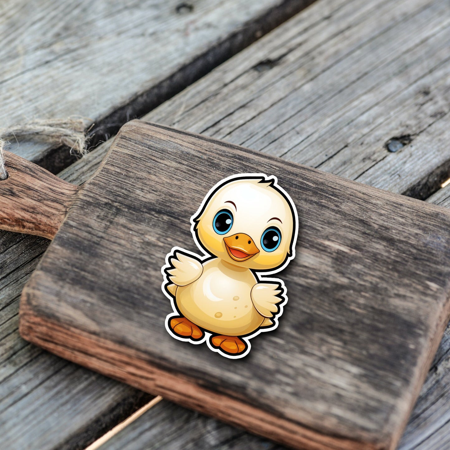 Niedliche Ente Sticker | Enten-Kollektion | StickerHelden | Vinyl | Holo Sticker | Wasserdicht |