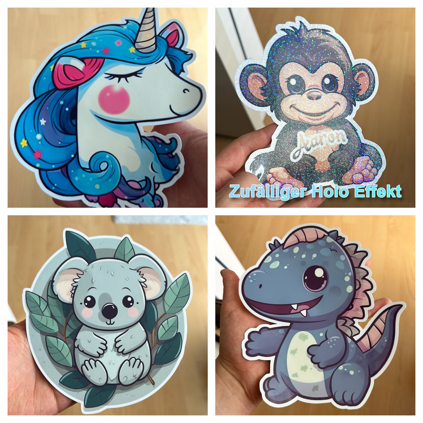 Niedliche Superhelden Sticker | Igel-Kollektion | Special Edition | StickerHelden | Holo Comic Helden Süße Geschenk Weihnachten Geburtstag
