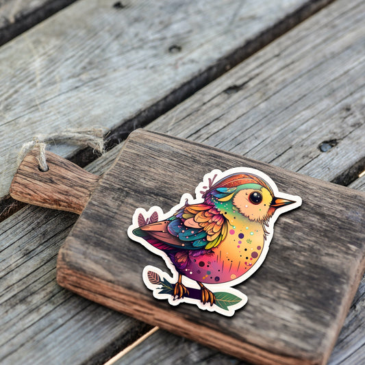 Niedliche Vogel Kumpel Sticker | Vögli-Kollektion | StickerHelden| Vinyl | Holo Sticker| Wasserdicht