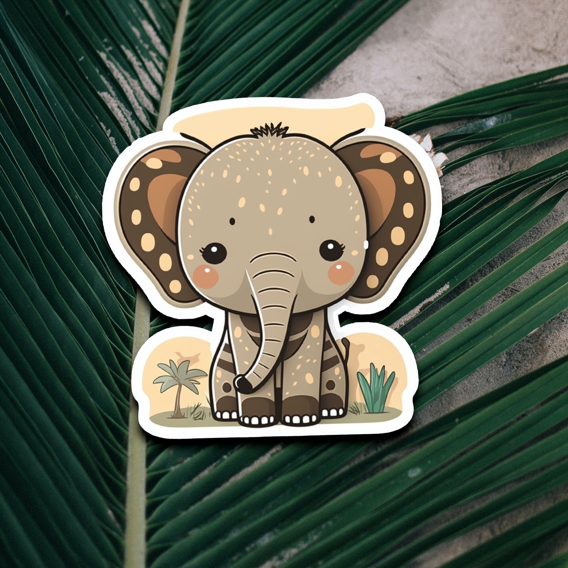 Niedliche Safari-Bande Sticker | Safari-Kollektion | StickerHelden| Vinyl | Holo Sticker| Wasserdicht