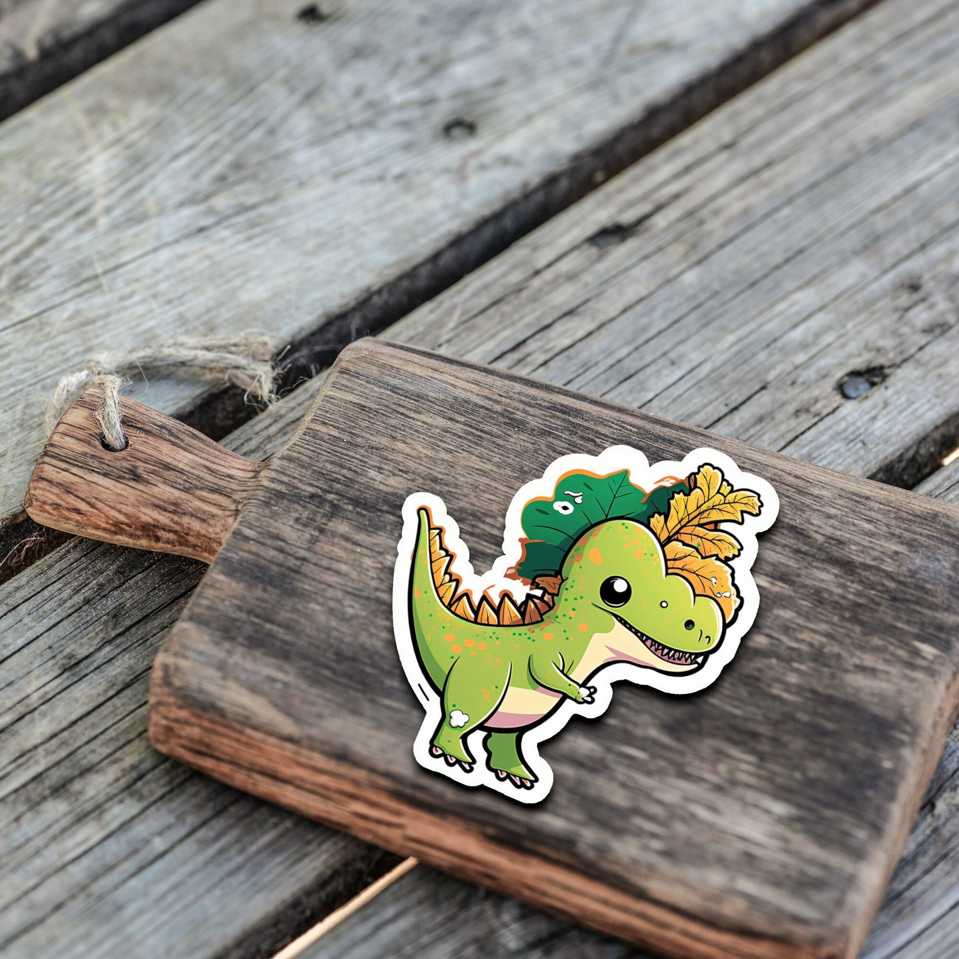 Niedliche Dinosaurier Kumpel Sticker | Dino-Kollektion | StickerHelden| Vinyl | Holo Sticker| Wasserdicht