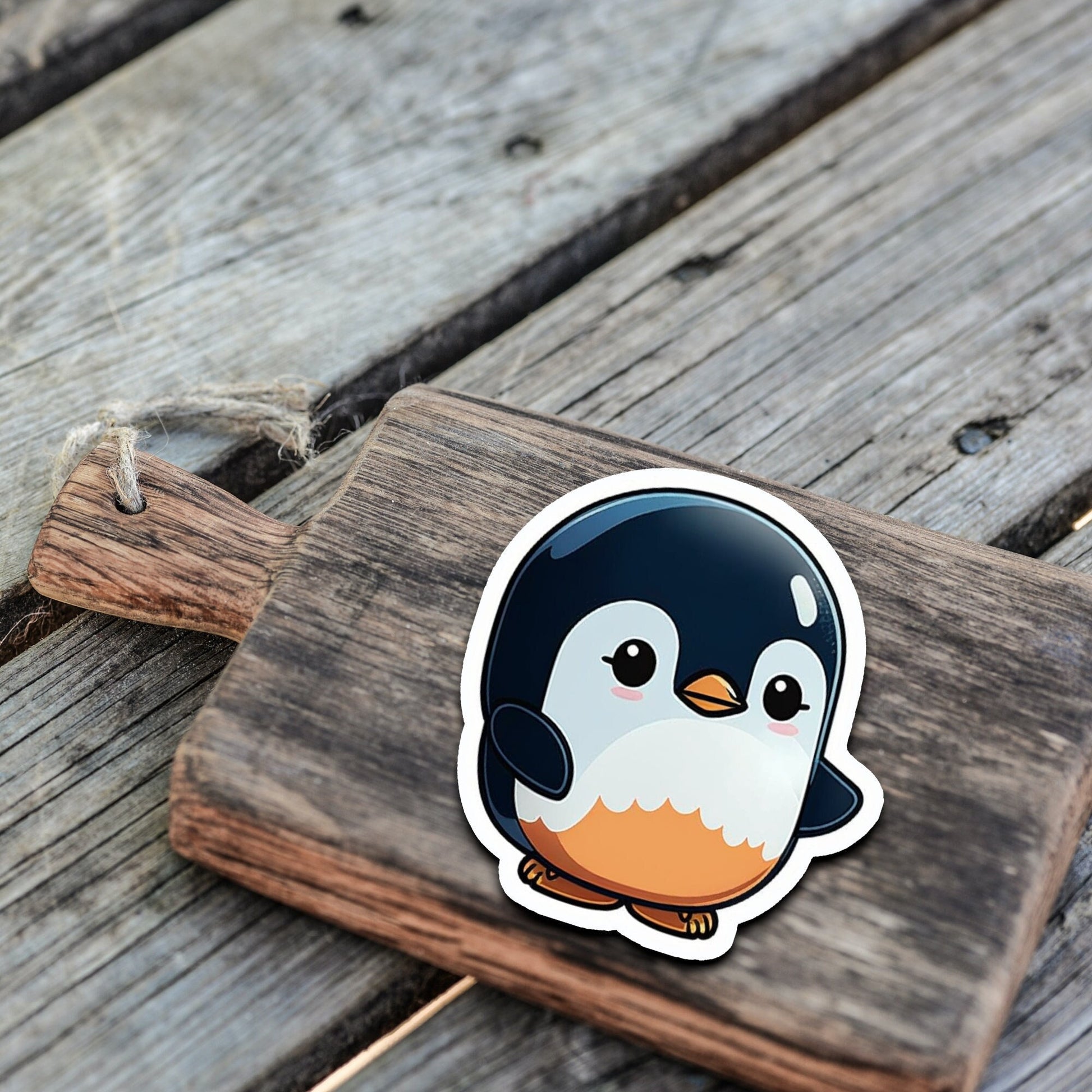 Niedliche Pinguin Freunde Sticker | Pingu-Kollektion | StickerHelden| Vinyl | Holo Sticker| Wasserdicht