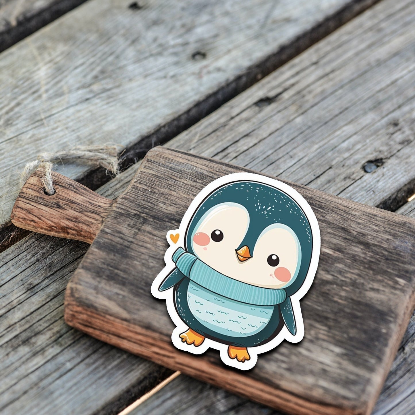 Niedliche Pinguin Freunde Sticker | Pingu-Kollektion | StickerHelden| Vinyl | Holo Sticker| Wasserdicht