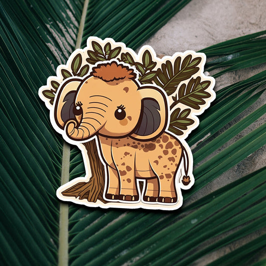Niedliche Safari-Bande Sticker | Safari-Kollektion | StickerHelden| Vinyl | Holo Sticker| Wasserdicht