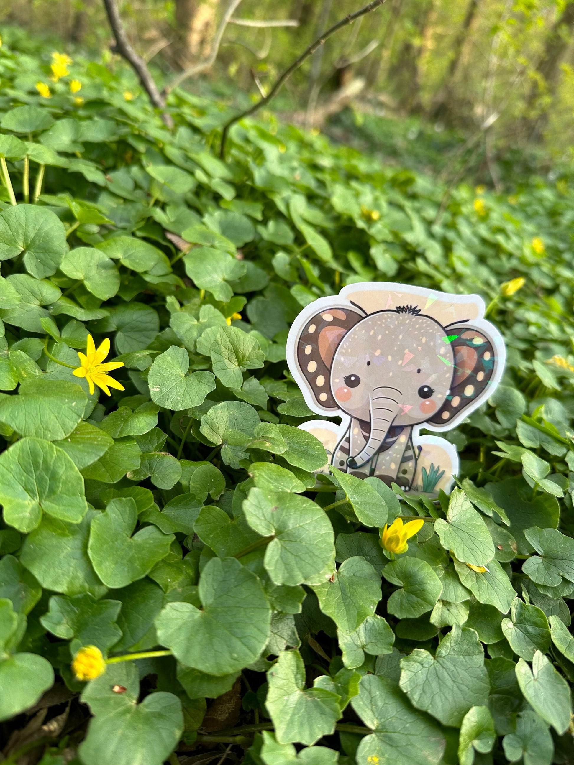 Niedliche Safari-Bande Sticker | Safari-Kollektion | StickerHelden| Vinyl | Holo Sticker| Wasserdicht
