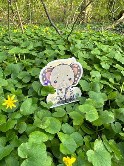 Niedliche Safari-Bande Sticker | Safari-Kollektion | StickerHelden| Vinyl | Holo Sticker| Wasserdicht