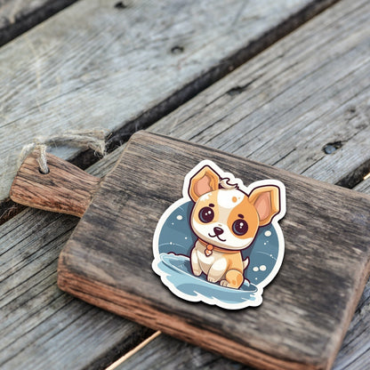 Niedliche Hunde Sticker | Hunde-Kollektion | StickerHelden | Vinyl | Holo Sticker| Wasserdicht | Haustier Sticker
