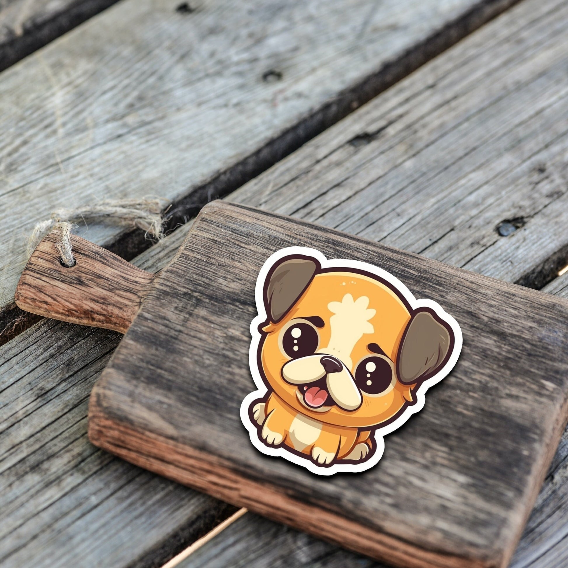Niedliche Hunde Sticker | Hunde-Kollektion | StickerHelden | Vinyl | Holo Sticker| Wasserdicht | Haustier Sticker