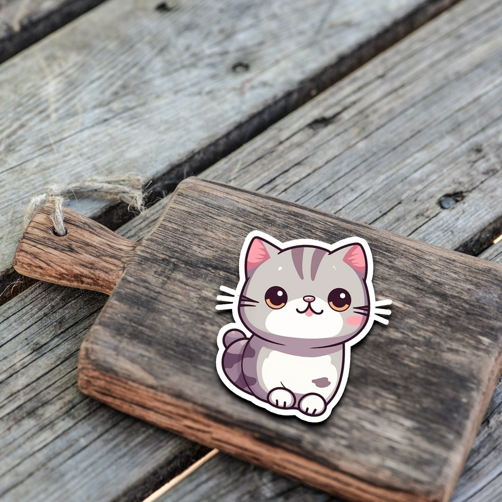 Niedliche Katzen Sticker | Katzen-Kollektion | StickerHelden | Vinyl | Holo Sticker| Wasserdicht | Haustier Sticker