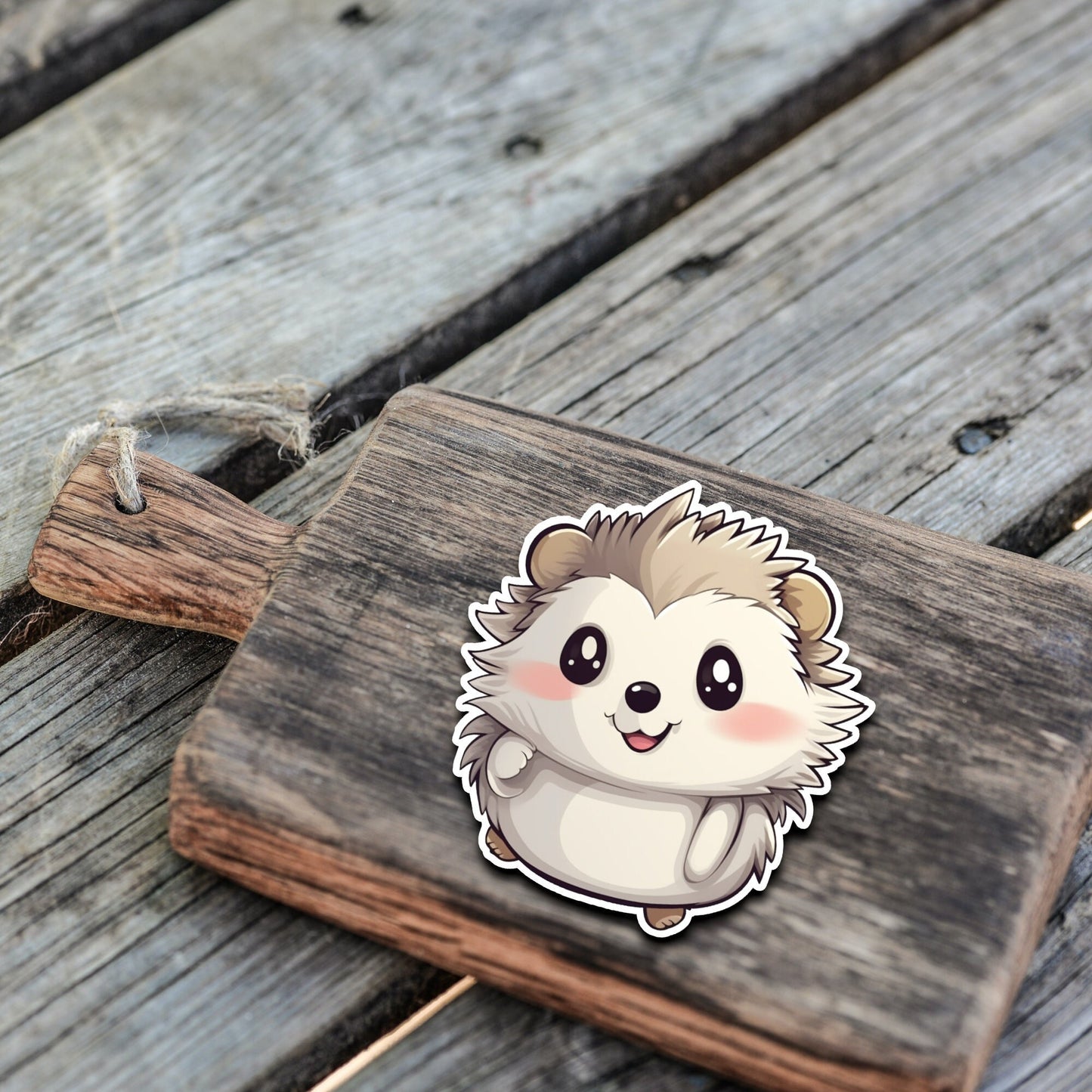 Niedliche Igel Freunde Sticker | Igel-Kollektion | StickerHelden | Vinyl | Holo Sticker| Wasserdicht