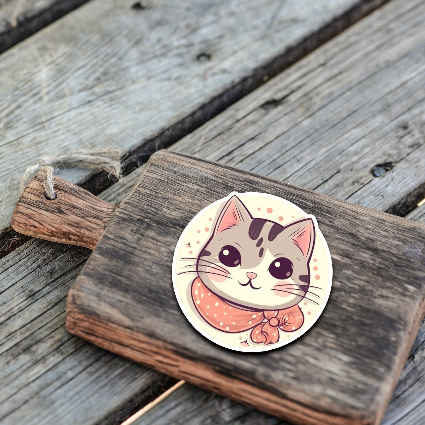 Niedliche Katzen Sticker | Katzen-Kollektion | StickerHelden | Vinyl | Holo Sticker| Wasserdicht | Haustier Sticker