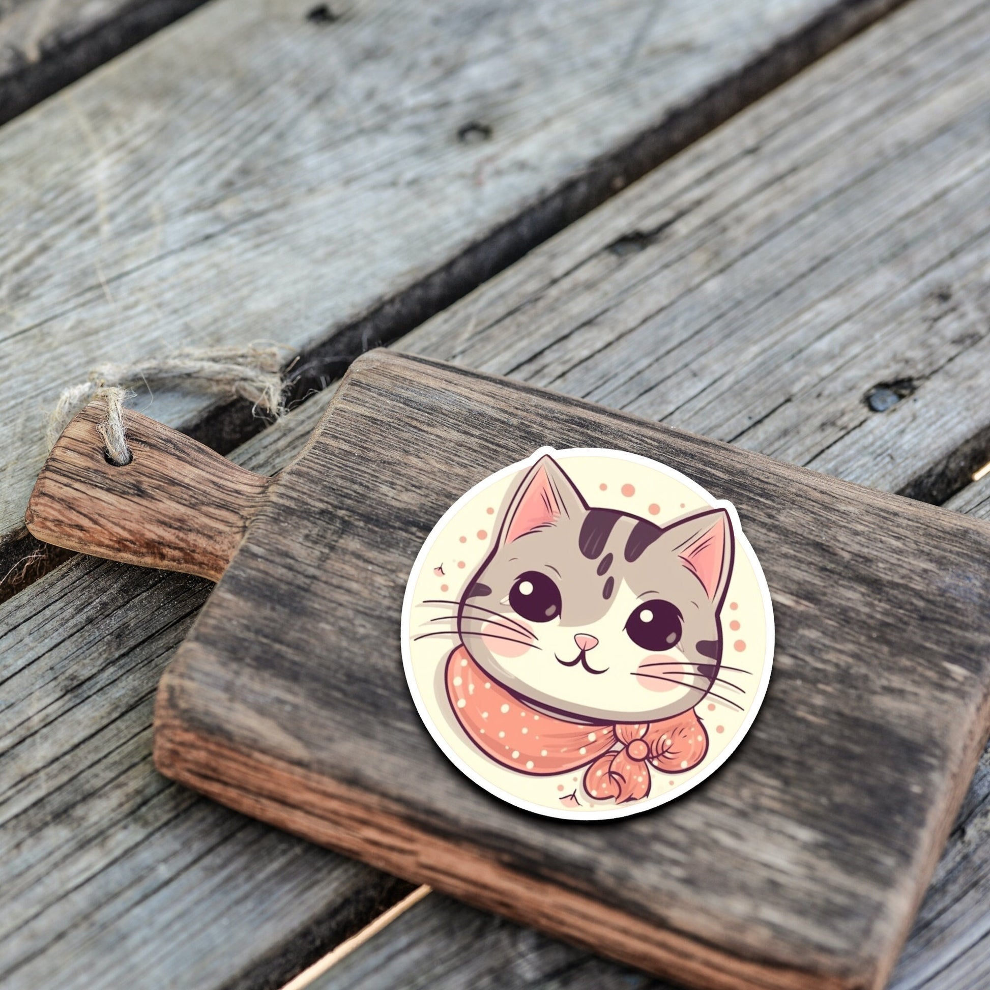Niedliche Katzen Sticker | Katzen-Kollektion | StickerHelden | Vinyl | Holo Sticker| Wasserdicht | Haustier Sticker