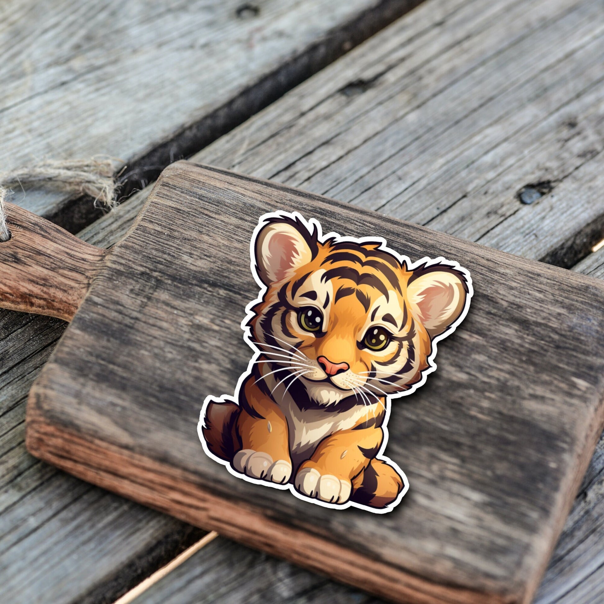 Niedlicher Löwen Sticker | Dschungel-Kollektion | StickerHelden | Vinyl | Holo Sticker| Wasserdicht