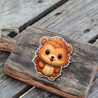 Niedliche Igel Sticker 2.0 | Igel-Kollektion | StickerHelden | Vinyl | Holo Sticker | Wasserdicht