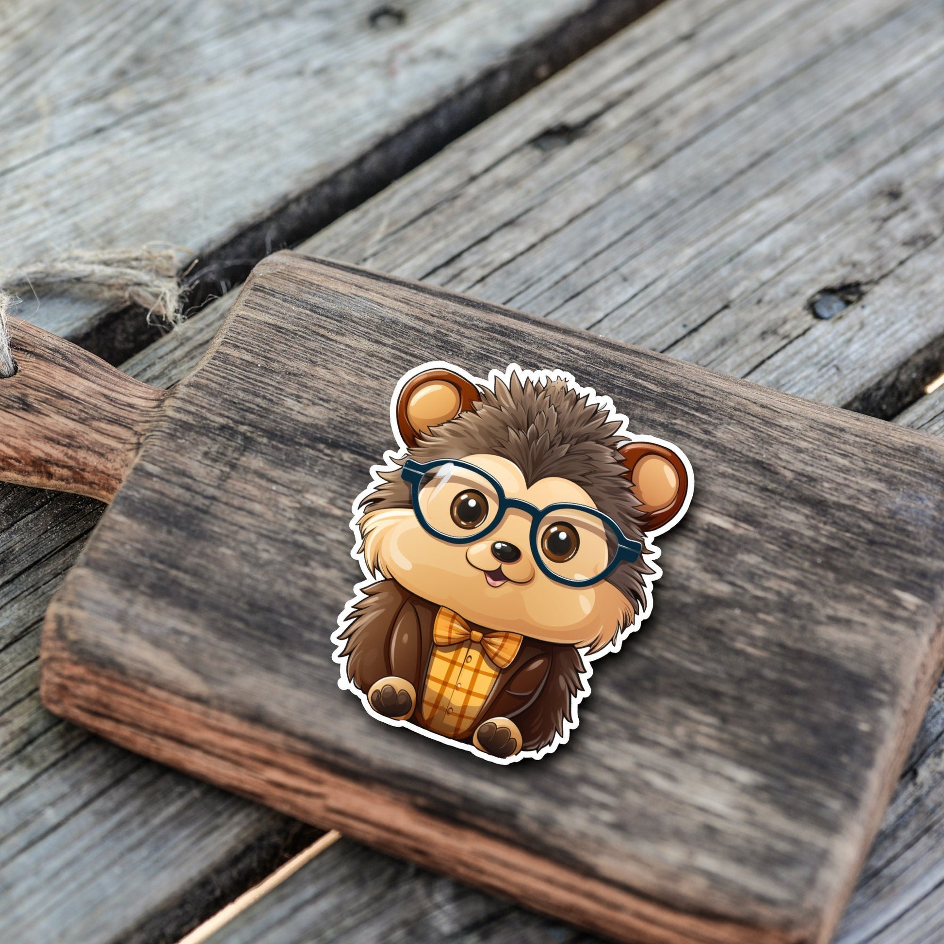 Niedliche Igel Sticker 2.0 | Igel-Kollektion | StickerHelden | Vinyl | Holo Sticker | Wasserdicht