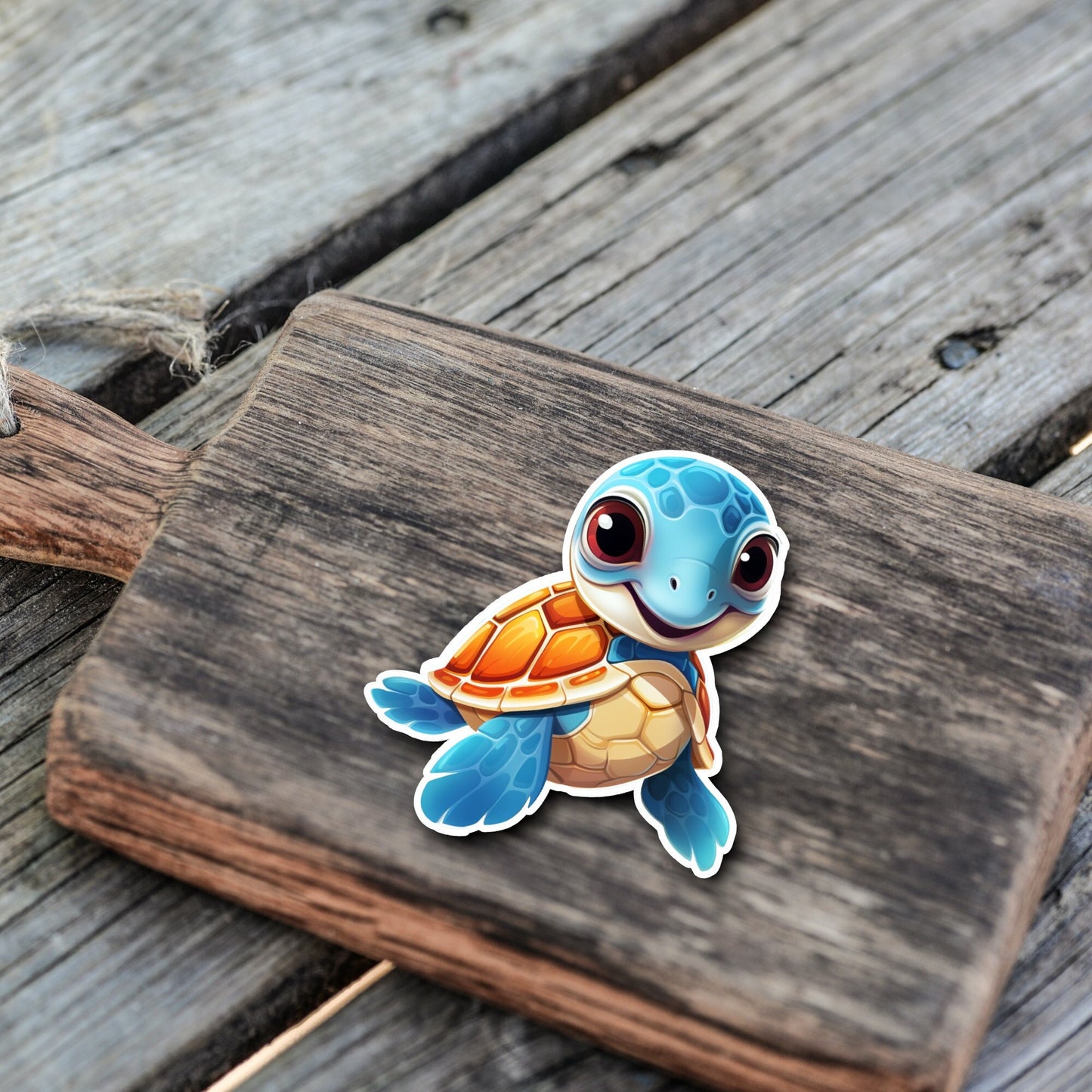Niedliche Schildkröten Sticker 2.0 | Schildkröten-Kollektion | StickerHelden | Vinyl | Holo Sticker | Wasserdicht