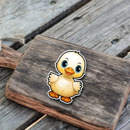 Niedliche Ente Sticker | Enten-Kollektion | StickerHelden | Vinyl | Holo Sticker | Wasserdicht |
