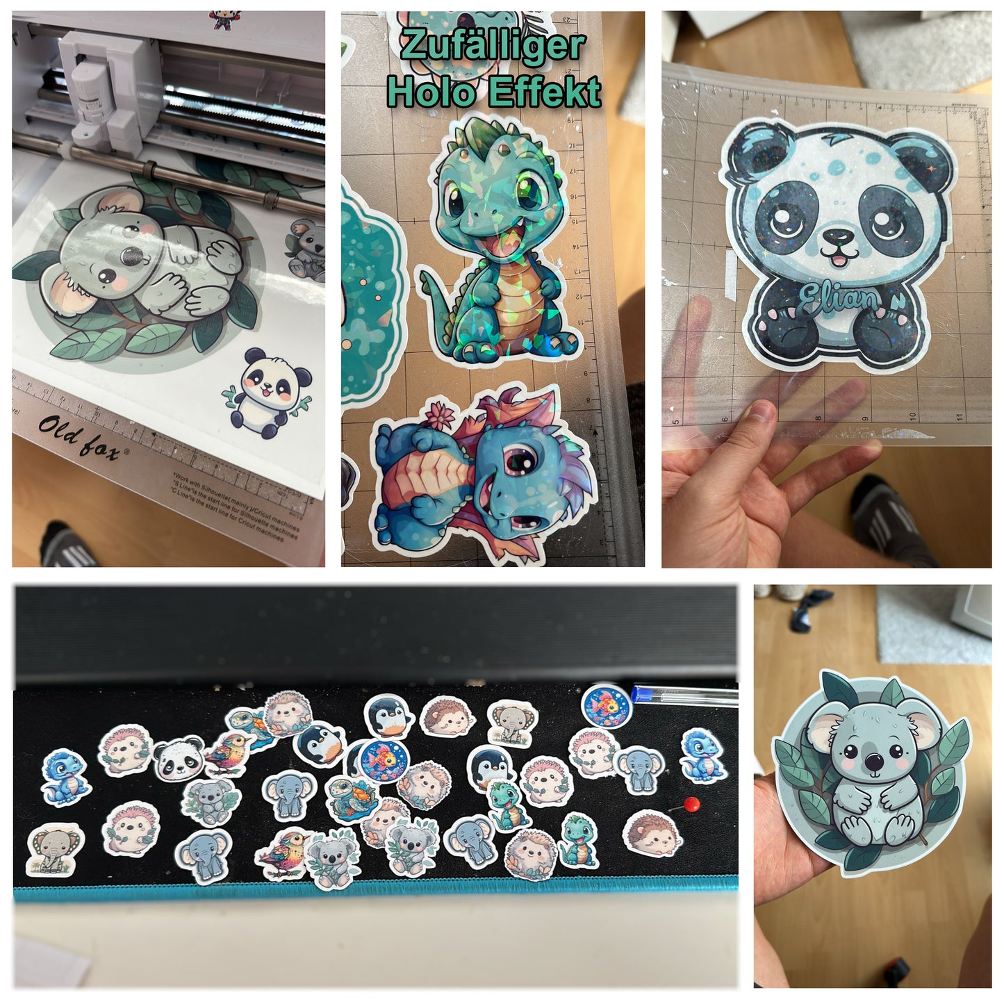 Niedliche Superhelden Sticker | Igel-Kollektion | Special Edition | StickerHelden | Holo Comic Helden Süße Geschenk Weihnachten Geburtstag