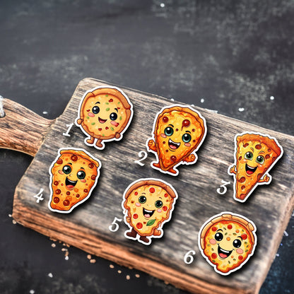 Niedliche Pizza Sticker