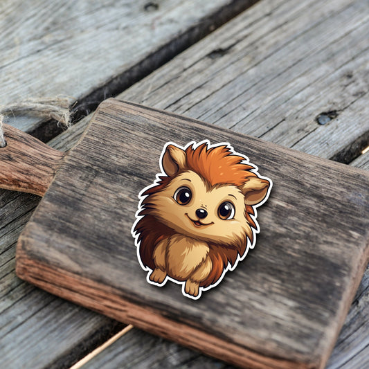Niedliche Igel Sticker 2.0 | Igel-Kollektion | StickerHelden | Vinyl | Holo Sticker | Wasserdicht