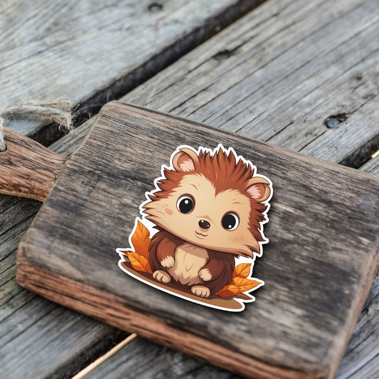 Niedliche Igel Sticker 2.0 | Igel-Kollektion | StickerHelden | Vinyl | Holo Sticker | Wasserdicht