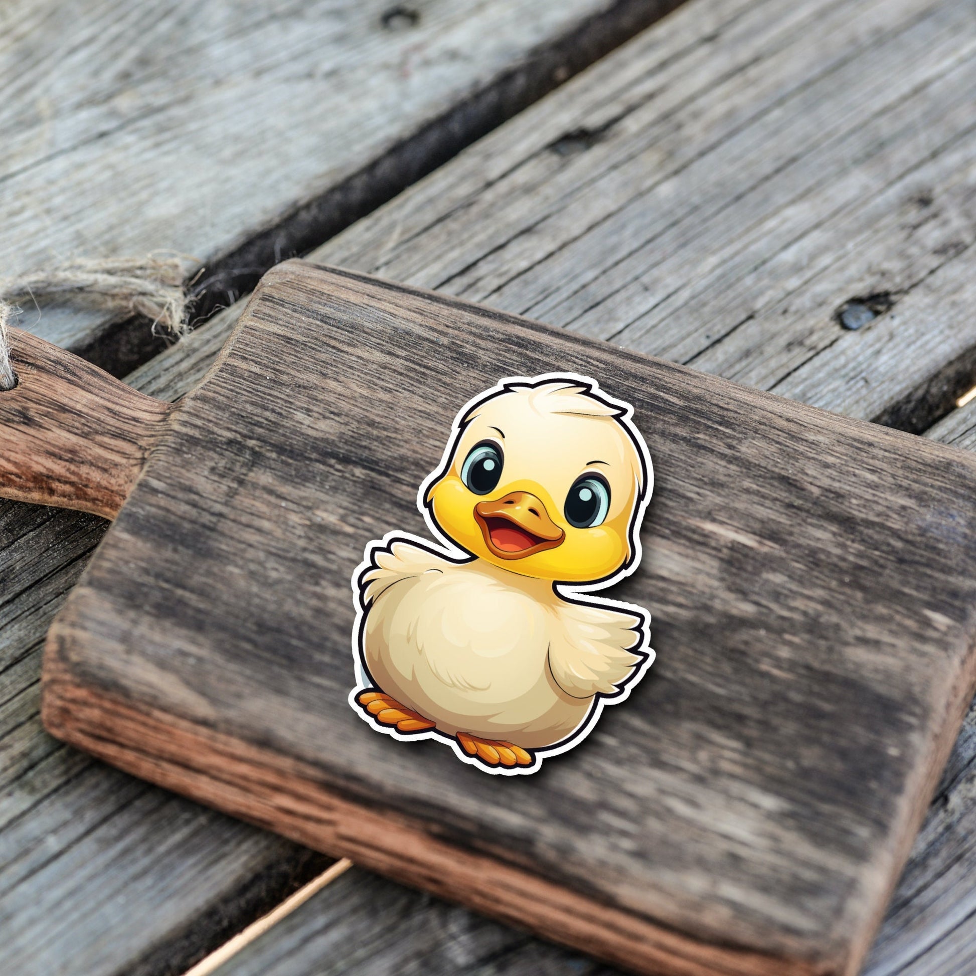 Niedliche Ente Sticker | Enten-Kollektion | StickerHelden | Vinyl | Holo Sticker | Wasserdicht |