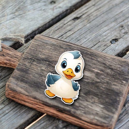 Niedliche Ente Sticker | Enten-Kollektion | StickerHelden | Vinyl | Holo Sticker | Wasserdicht |