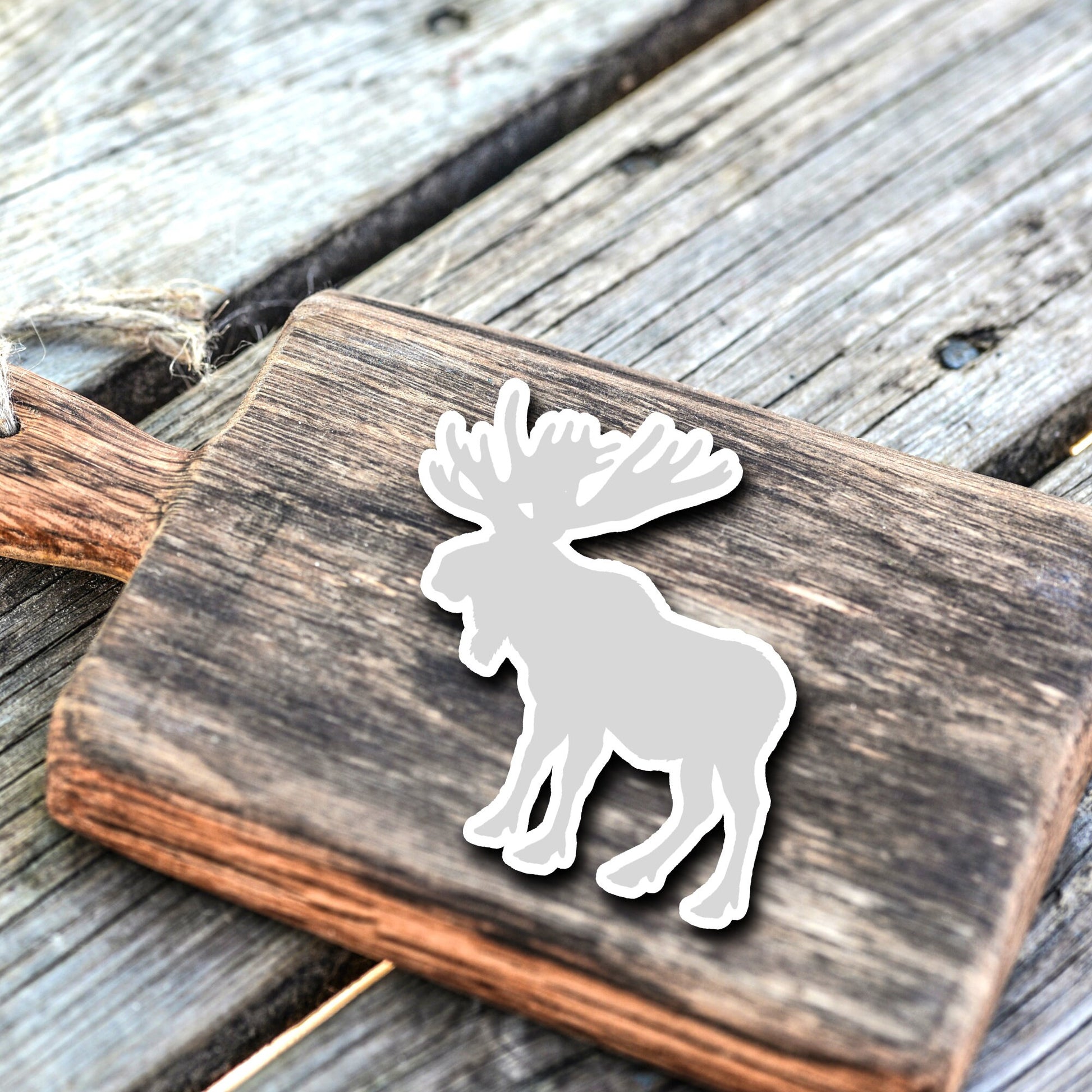 Niedliche Elch Sticker | Elch-Kollektion | StickerHelden | Vinyl | Holo Sticker | Wasserdicht | Moose Sticker