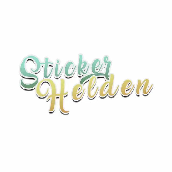 Niedliche Teddybär Kumpel Sticker | Teddybär-Kollektion | Vinyl | Holo Sticker | Wasserfest | StickerHelden | Wasserdicht